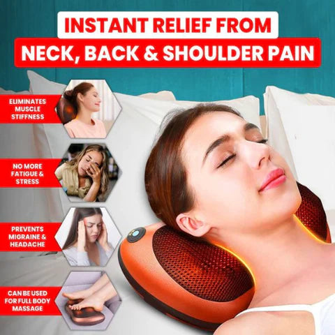 Electric Neck and Body Massage Pillow